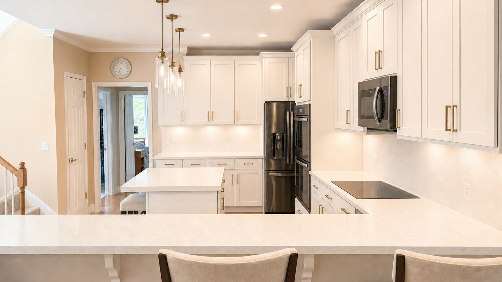 Kitchen after