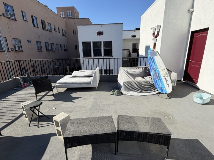 Client photo facing East