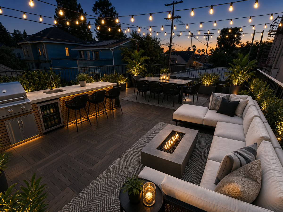 Delivered rooftop render